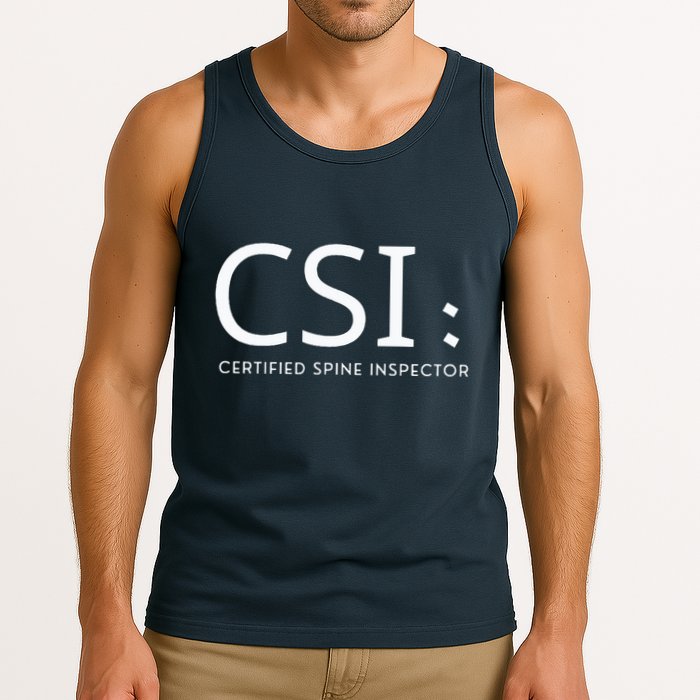 Csi Certified Spine Inspector Tank Top