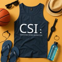 Csi Certified Spine Inspector Tank Top
