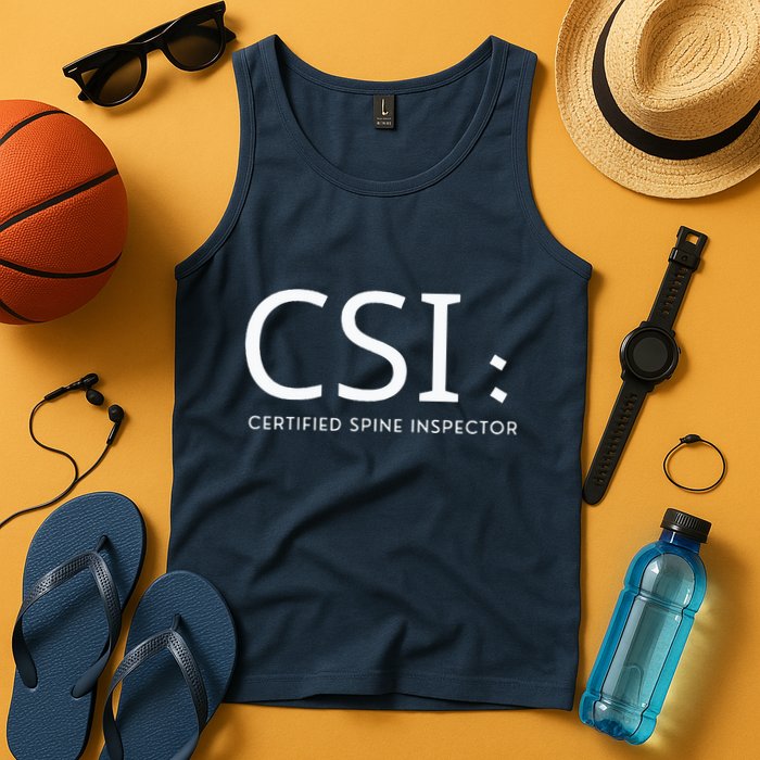 Csi Certified Spine Inspector Tank Top