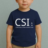 Csi Certified Spine Inspector Toddler T-Shirt