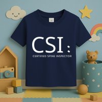 Csi Certified Spine Inspector Toddler T-Shirt