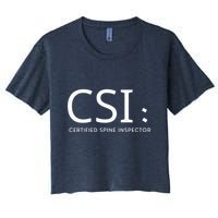 Csi Certified Spine Inspector Crop Top