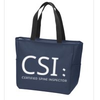 Csi Certified Spine Inspector Zip Tote Bag