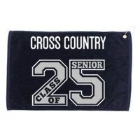 Cross Country Senior Class Of 2025 Xc Class 25 Team Swag Grommeted Golf Towel