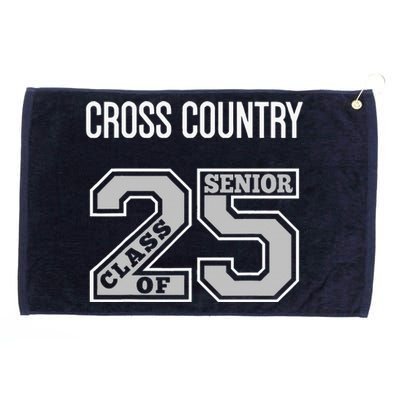 Cross Country Senior Class Of 2025 Xc Class 25 Team Swag Grommeted Golf Towel