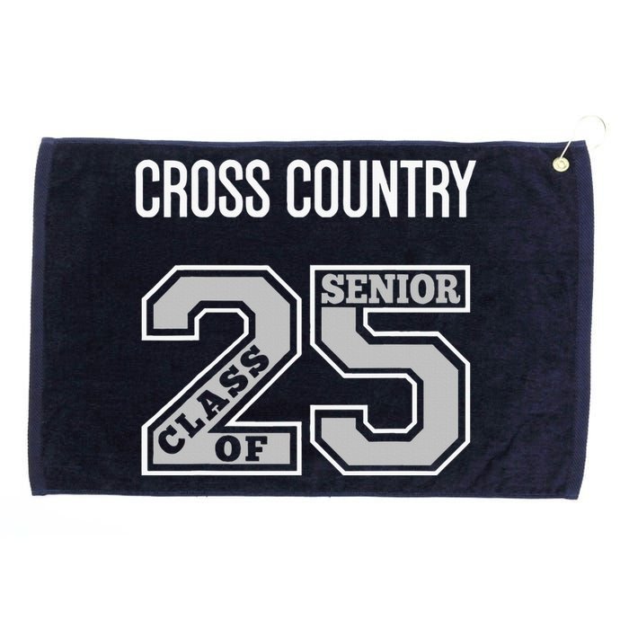 Cross Country Senior Class Of 2025 Xc Class 25 Team Swag Grommeted Golf Towel