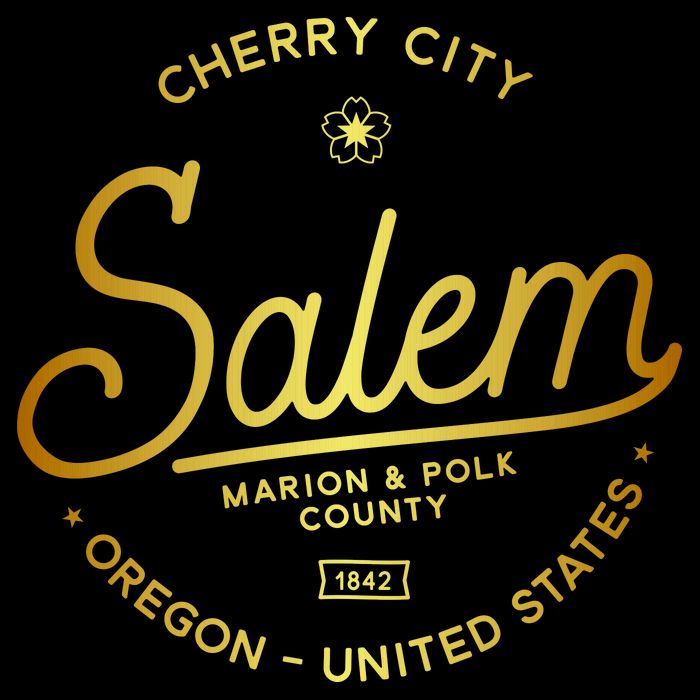 Cherry City Salem Oregon Marion & Polk County 1842 Cooling Performance Crew T-Shirt