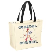 Coastal Cowgirl Surf Beach Zip Tote Bag