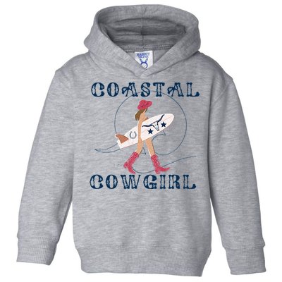 Coastal Cowgirl Surf Beach Toddler Hoodie