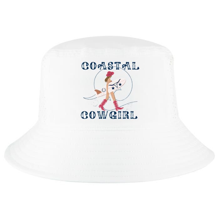Coastal Cowgirl Surf Beach Cool Comfort Performance Bucket Hat