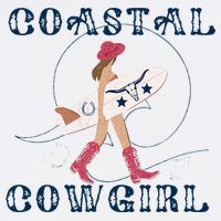 Coastal Cowgirl Surf Beach Cool Comfort Performance Bucket Hat