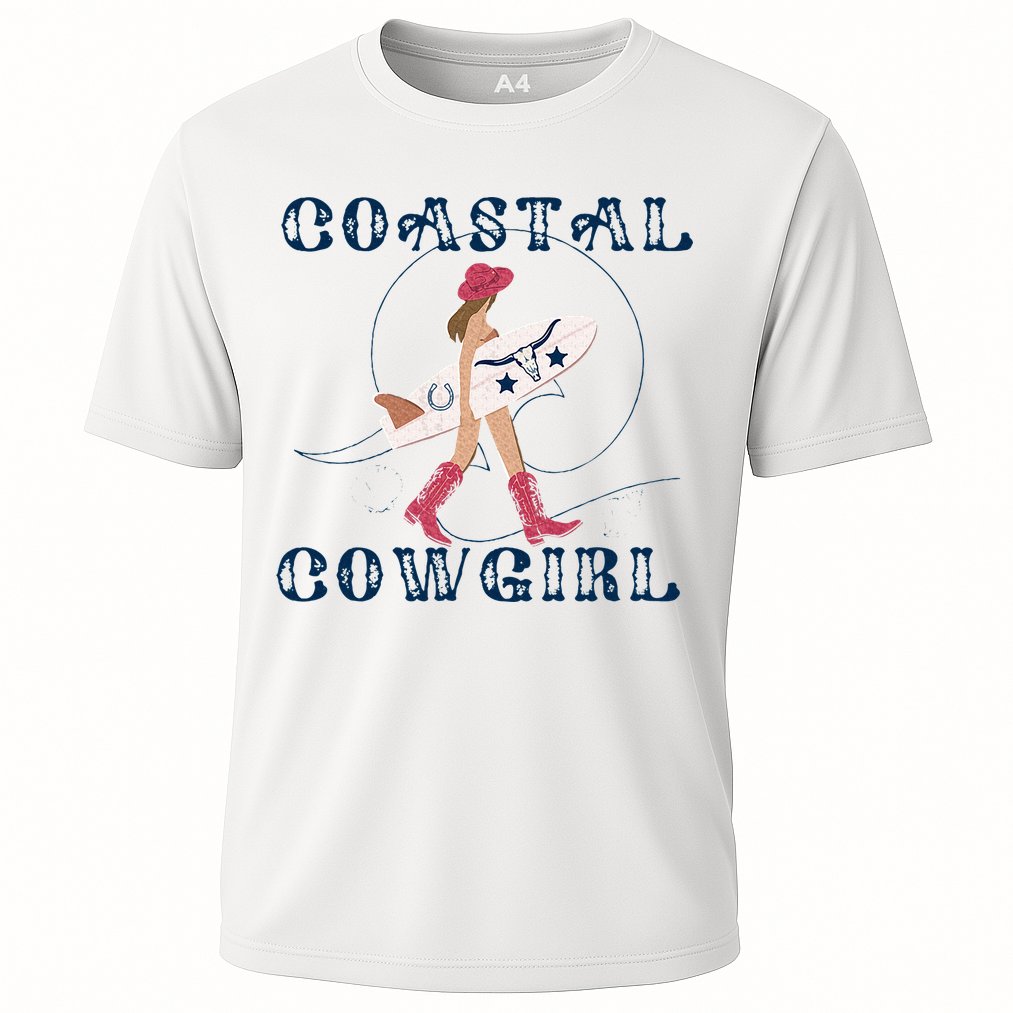 Coastal Cowgirl Surf Beach Performance Shirt