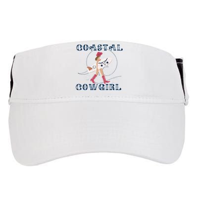 Coastal Cowgirl Surf Beach Adult Drive Performance Visor