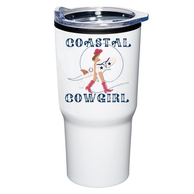 Coastal Cowgirl Surf Beach Tumbler