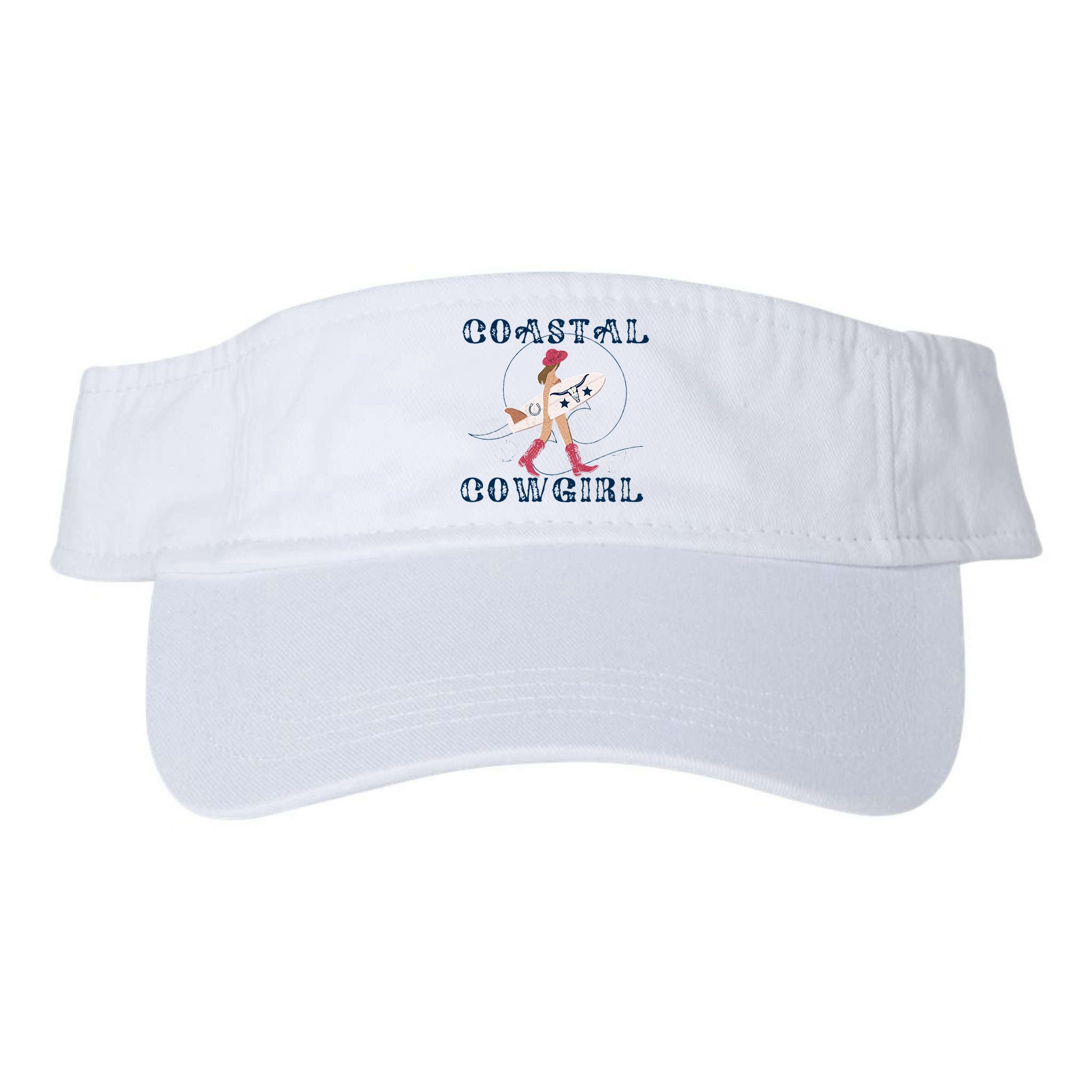 Coastal Cowgirl Surf Beach Visor