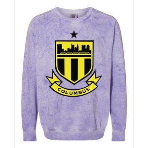 Cool Columbus Soccer Team Colorblast Crewneck Sweatshirt