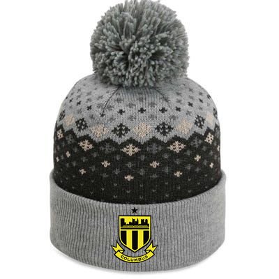 Cool Columbus Soccer Team The Baniff Cuffed Pom Beanie