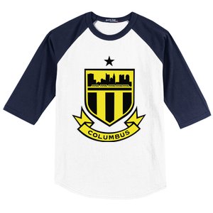 Cool Columbus Soccer Team Baseball Sleeve Shirt