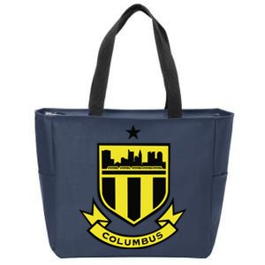 Cool Columbus Soccer Team Zip Tote Bag