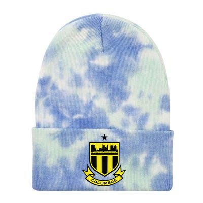 Cool Columbus Soccer Team Tie Dye 12in Knit Beanie