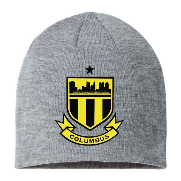 Cool Columbus Soccer Team Sustainable Beanie