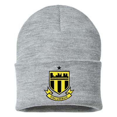 Cool Columbus Soccer Team Sustainable Knit Beanie