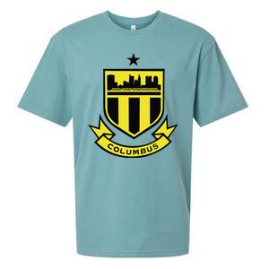 Cool Columbus Soccer Team Sueded Cloud Jersey T-Shirt