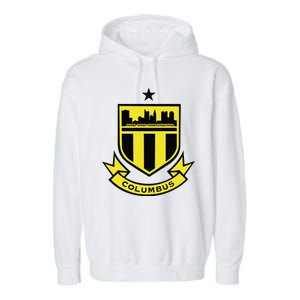 Cool Columbus Soccer Team Garment-Dyed Fleece Hoodie