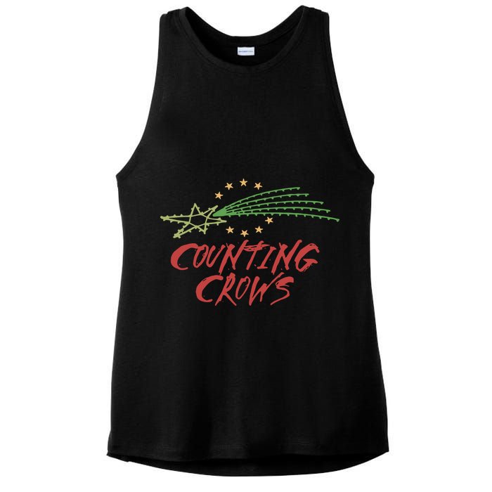 Counting Crows Shooting Star Ladies PosiCharge Tri-Blend Wicking Tank