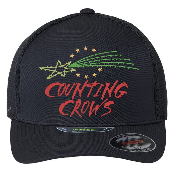 Counting Crows Shooting Star Flexfit Unipanel Trucker Cap