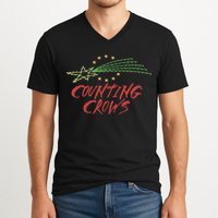 Counting Crows Shooting Star V-Neck T-Shirt
