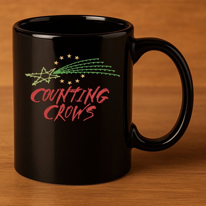 Counting Crows Shooting Star 11oz C Handle Ceramic Mug