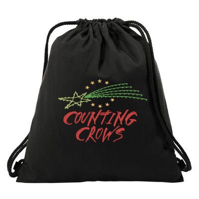 Counting Crows Shooting Star Drawstring Bag