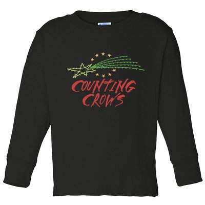 Counting Crows Shooting Star Toddler Long Sleeve Shirt