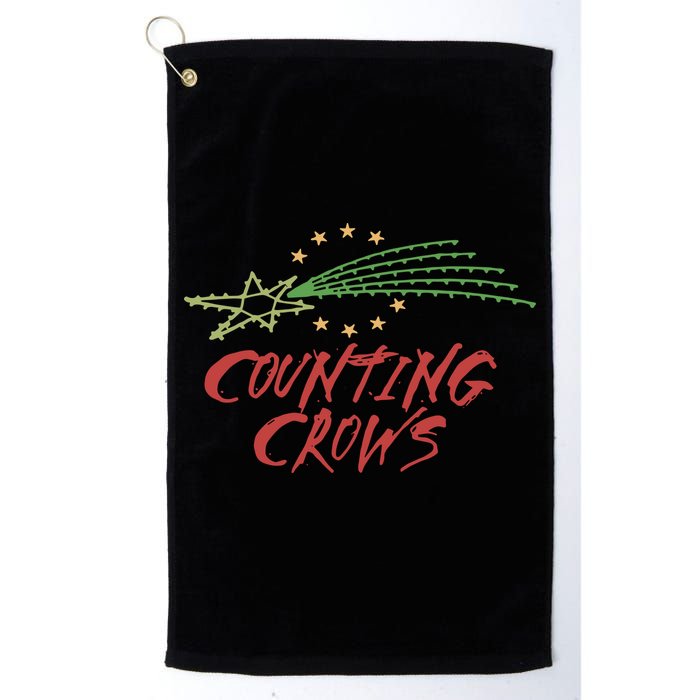 Counting Crows Shooting Star Golf Towel