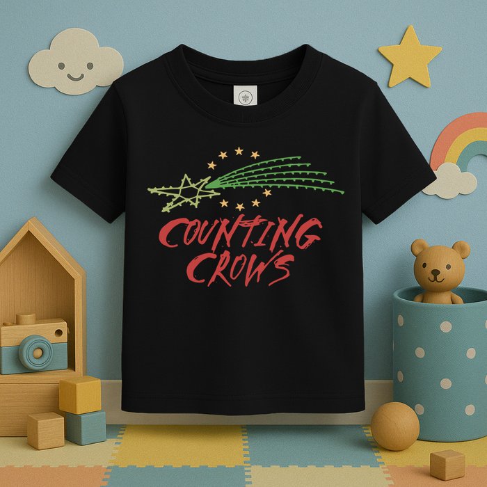 Counting Crows Shooting Star Toddler T-Shirt