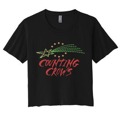 Counting Crows Shooting Star Crop Top