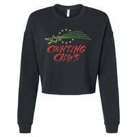Counting Crows Shooting Star Cropped Pullover Crew