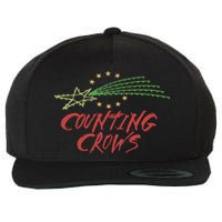 Counting Crows Shooting Star Wool Snapback Cap