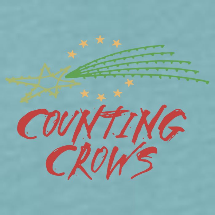 Counting Crows Shooting Star Sueded Cloud Jersey T-Shirt