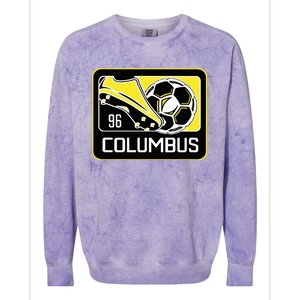 Cool Columbus Sc 96 Soccer Cleats Ball Colorblast Crewneck Sweatshirt