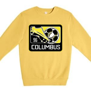 Cool Columbus Sc 96 Soccer Cleats Ball Premium Crewneck Sweatshirt