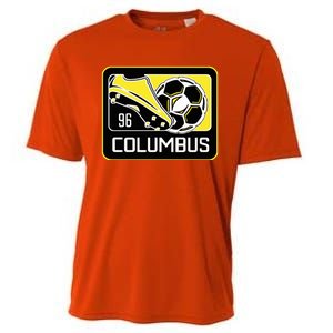 Cool Columbus Sc 96 Soccer Cleats Ball Cooling Performance Crew T-Shirt