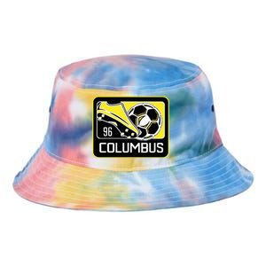 Cool Columbus Sc 96 Soccer Cleats Ball Tie Dye Newport Bucket Hat