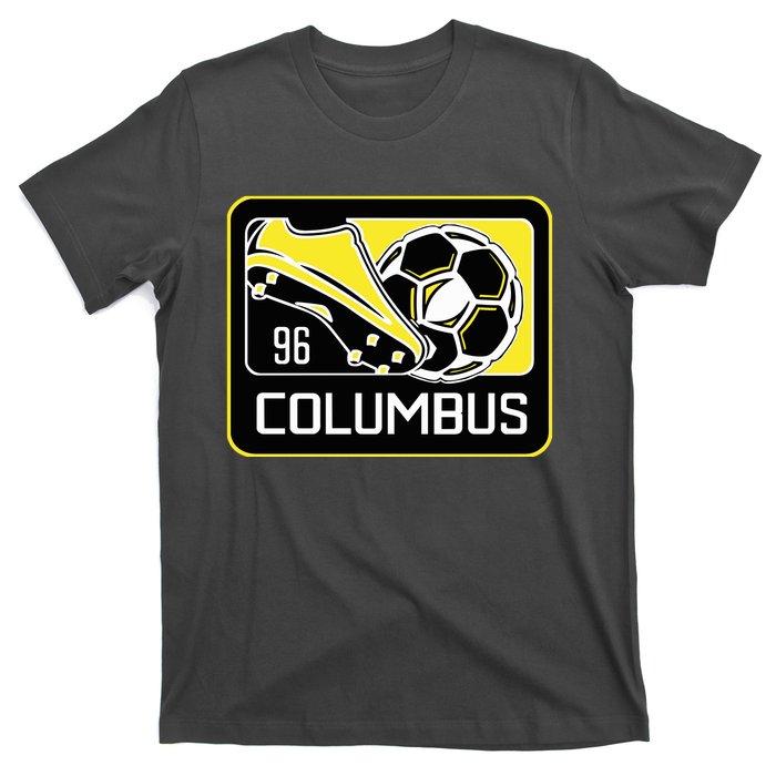 Cool Columbus Sc 96 Soccer Cleats Ball T-Shirt