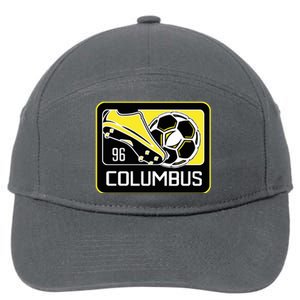 Cool Columbus Sc 96 Soccer Cleats Ball 7-Panel Snapback Hat