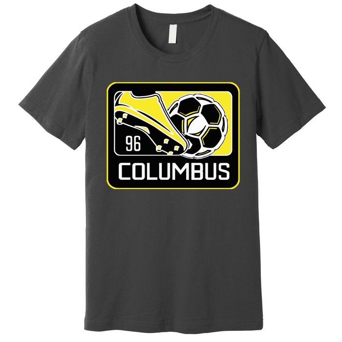 Cool Columbus Sc 96 Soccer Cleats Ball Premium T-Shirt