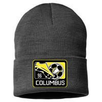 Cool Columbus Sc 96 Soccer Cleats Ball Sustainable Knit Beanie