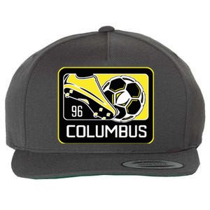 Cool Columbus Sc 96 Soccer Cleats Ball Wool Snapback Cap