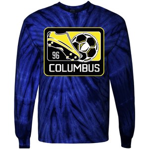 Cool Columbus Sc 96 Soccer Cleats Ball Tie-Dye Long Sleeve Shirt